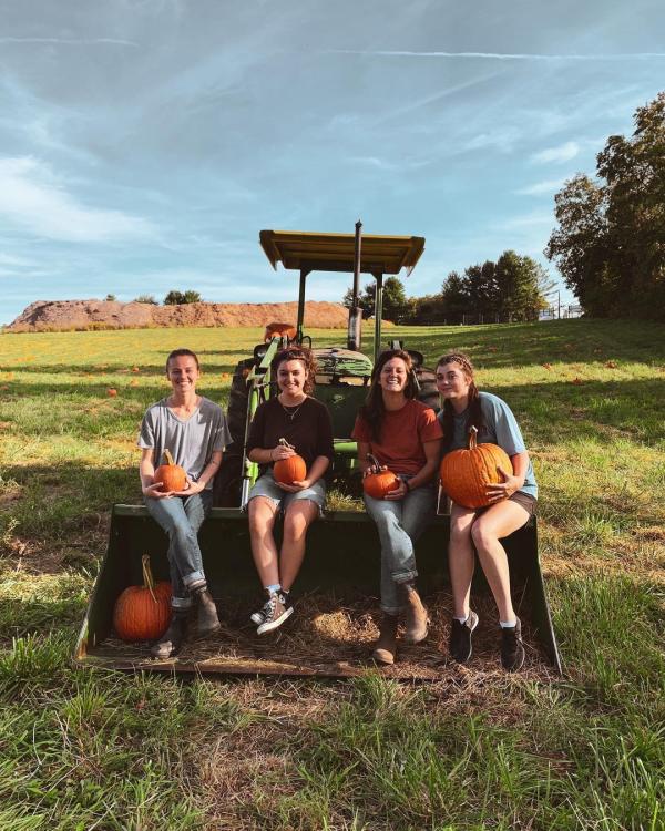 Mary's Land Farm Fall Pumpkin Photo