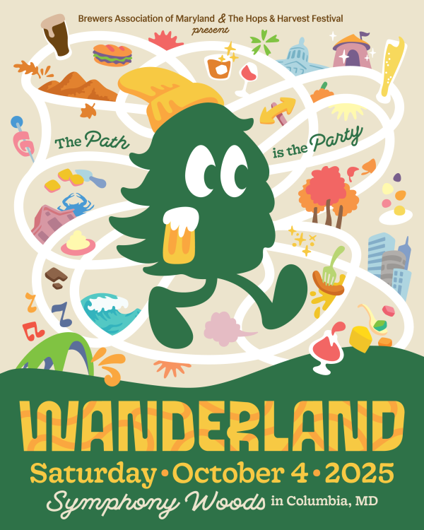 Wanderland Craft Beverage Festival Poster 2025