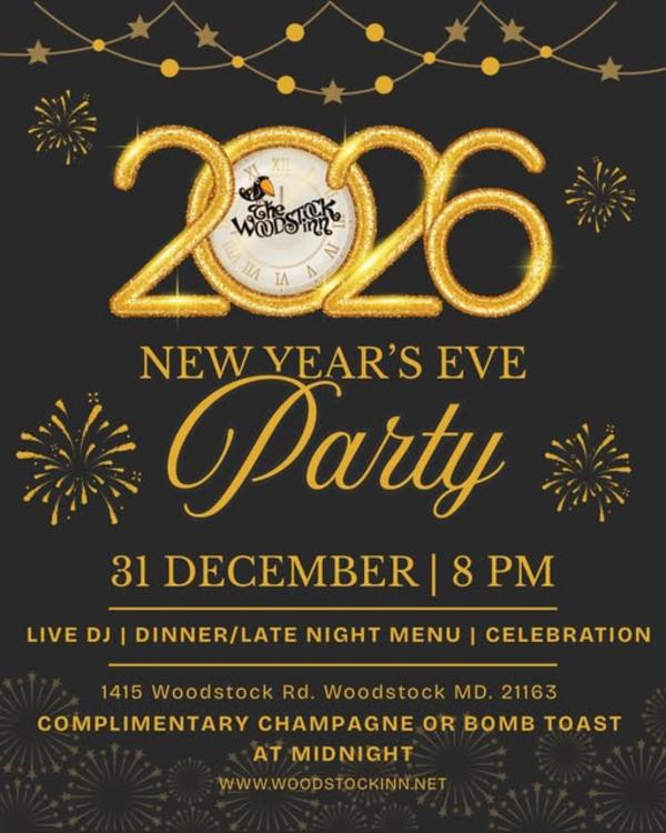The Woodstock Inn New Year's Eve Party 2025