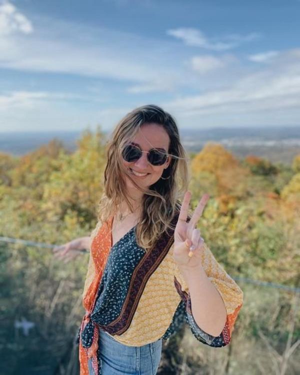 Burritt The View Fall Selfie