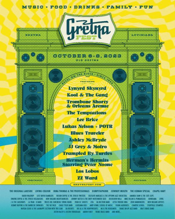 The Gretna Heritage Festival Live Music, Food & Rides