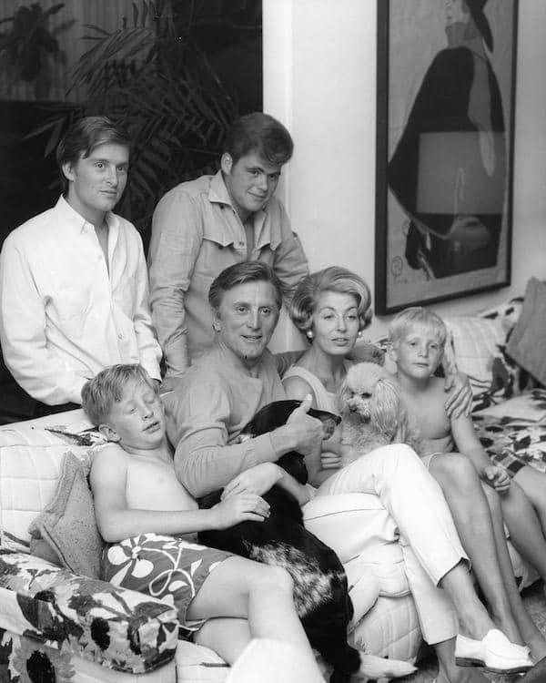 Douglas family in Palm Springs