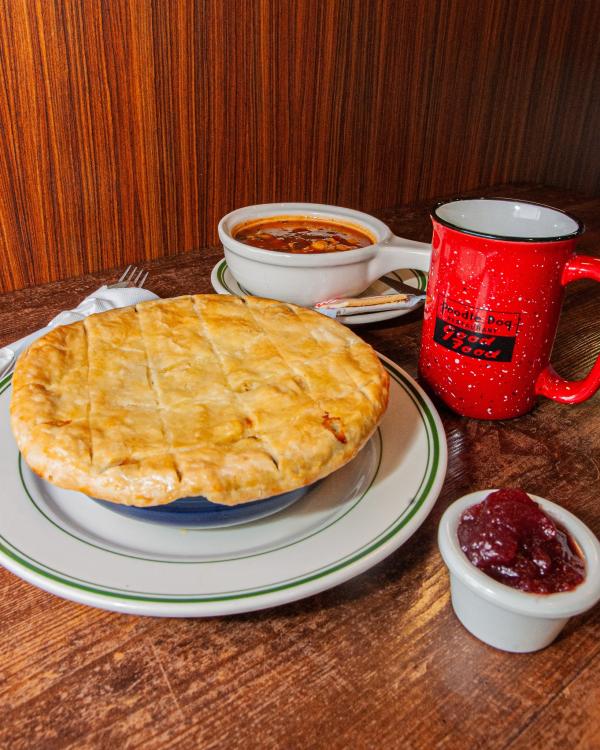 poodle dog restaurant pot pie