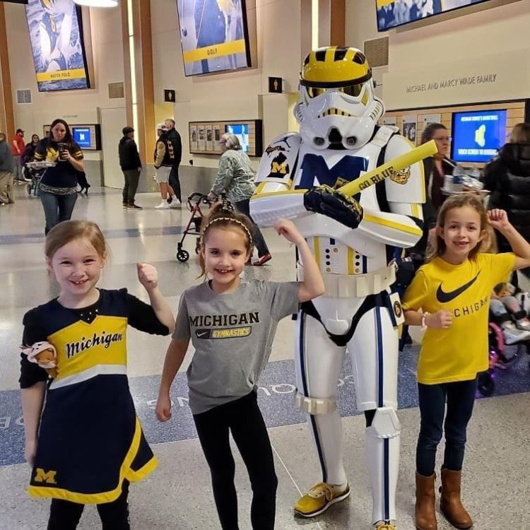 U-M Gymnastics fans