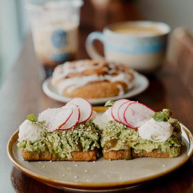 Instill Coffee Co. Avacado toast