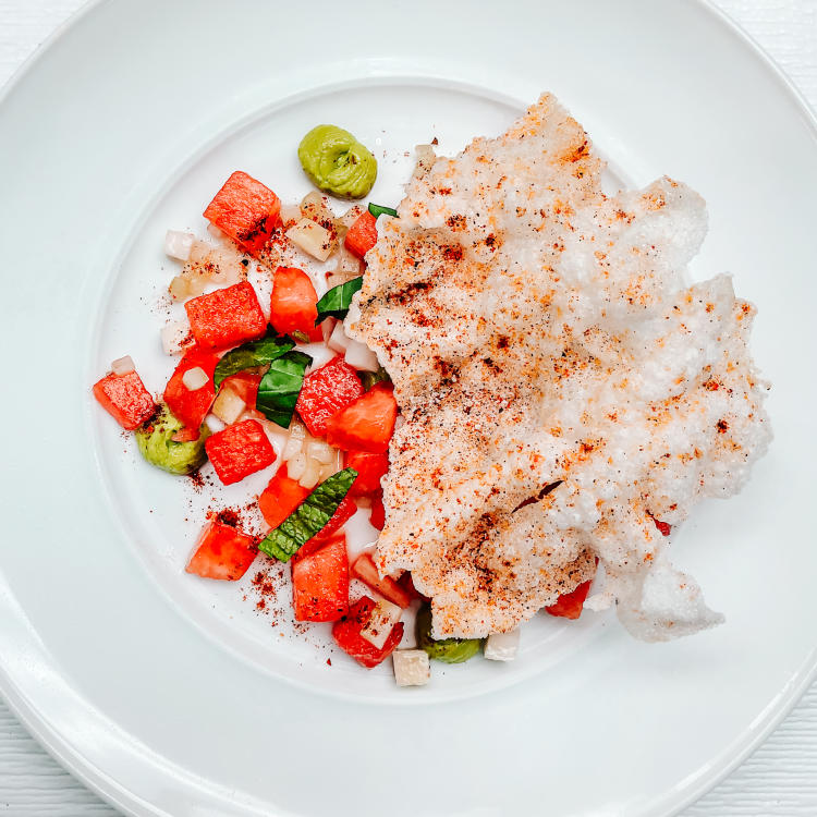 Watermelon and Nam Pla Salad by Hawthorne & Wood