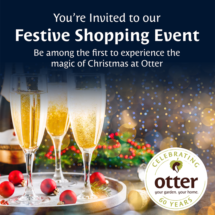 Start your Christmas shopping early with Otter Garden Centre