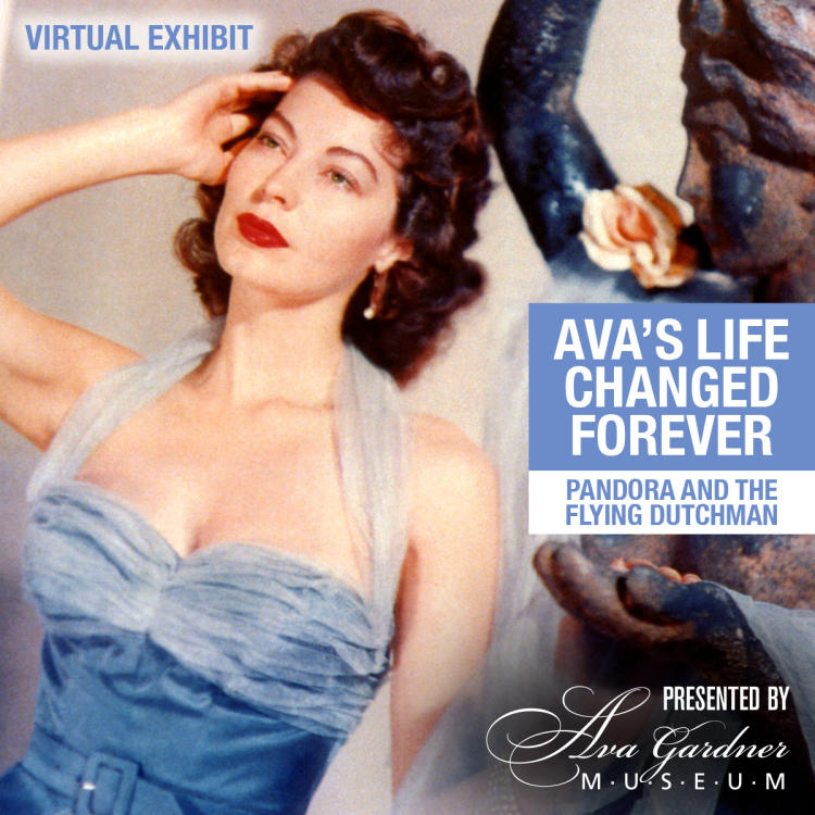 Ava Gardner in Pandora and the Flying Dutchman - virtual exhibit graphic