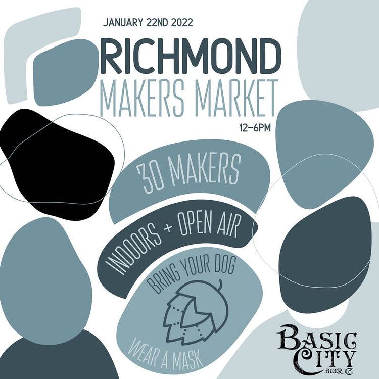 Richmond Makers Market Flyer 2022