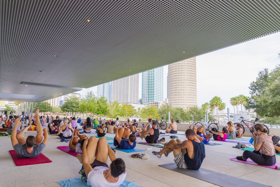 Tampa Bay Lightning Yoga Mat