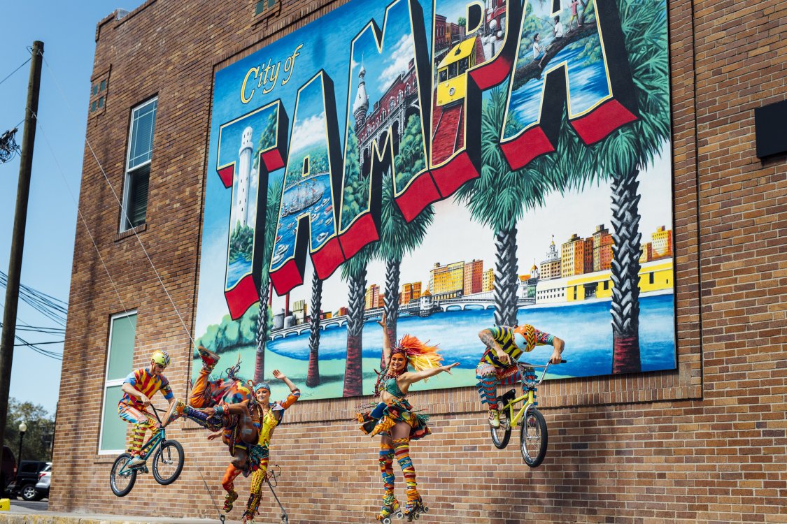 Tampa Postcard Mural