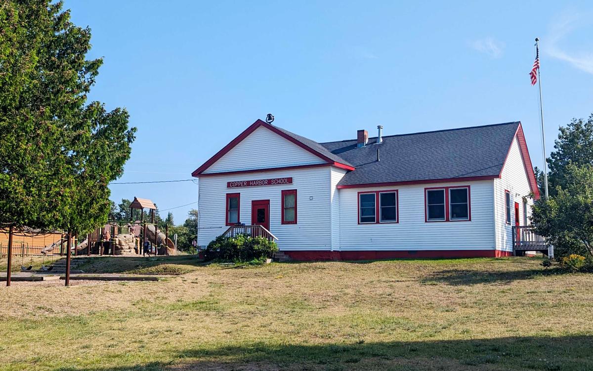 Copper Harbor One-Room Schoolhouse