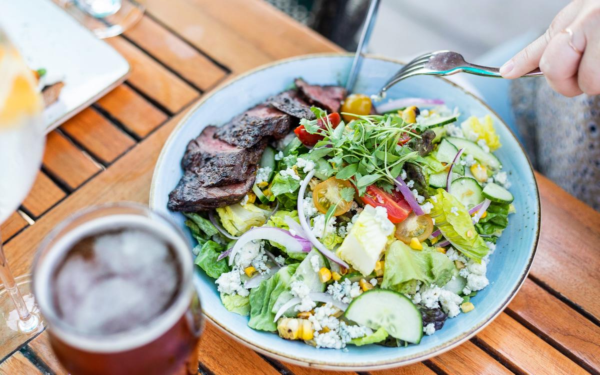 Tanner's Salad at Pasea Hotel & Spa