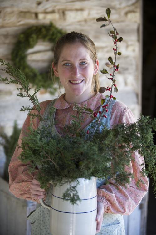 Take a step back in time and learn about past holiday traditions at the Sauer-Beckmann Living History Farm