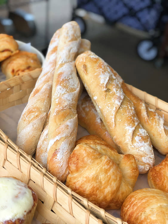 Farmers Market - Fairbanks Alaska - baguettes