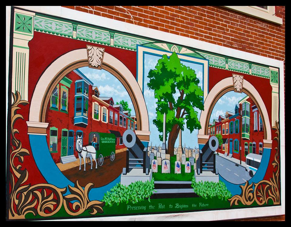 Allentown Mural - 'Old Allentown (2010)'