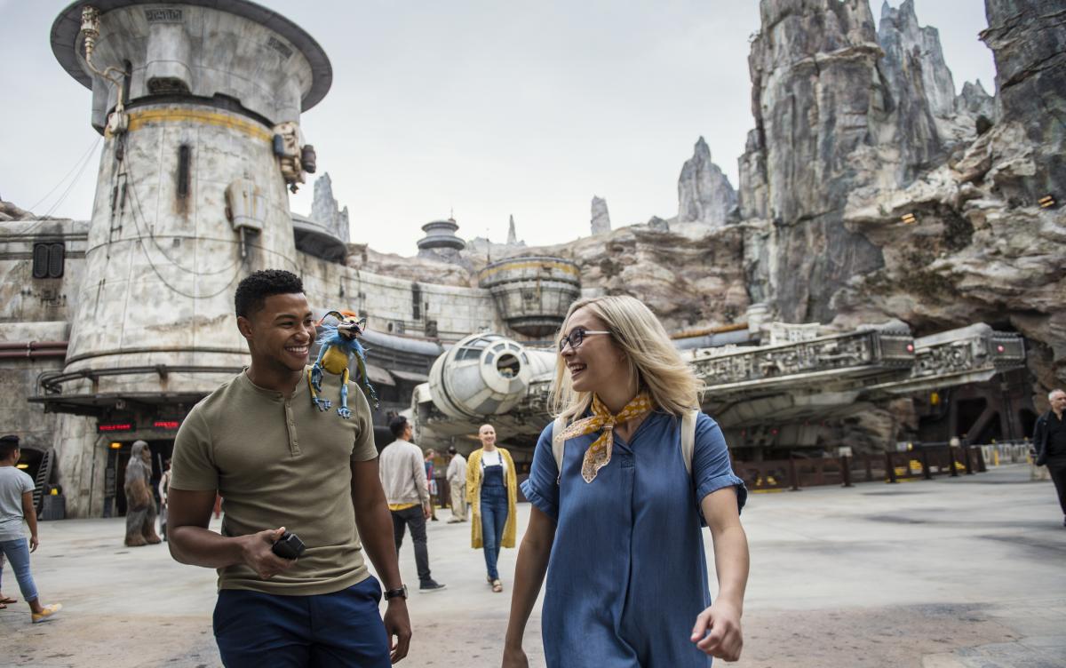 Star Wars Galaxy's Edge at Disneyland Resort Anaheim CA