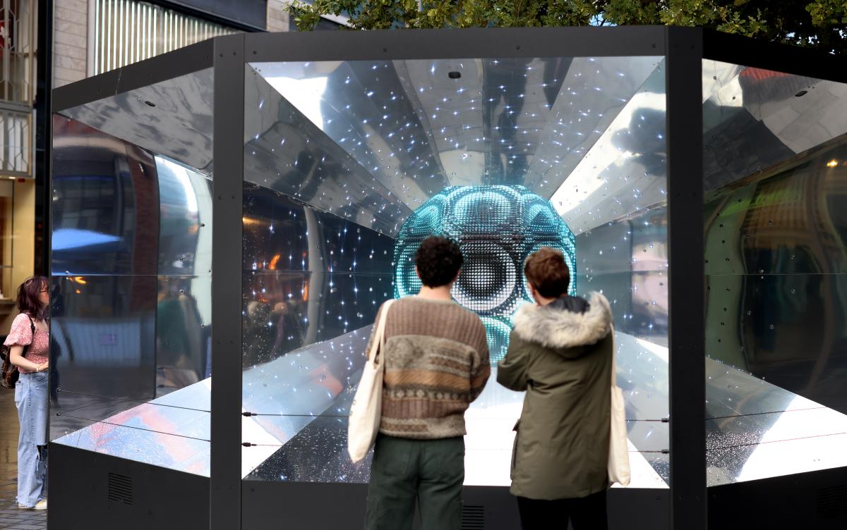 Interactive displays at the British Science Festival