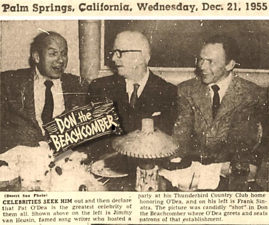 Frank Sinatra Don The Beachcomber