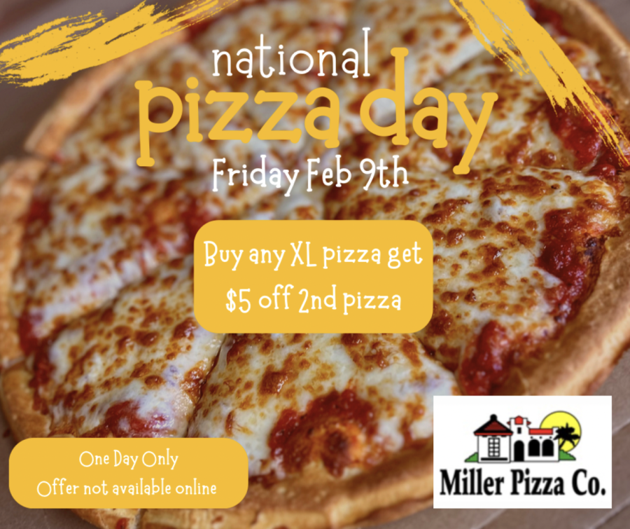 Miller Pizza Company National Pizza Day 2024