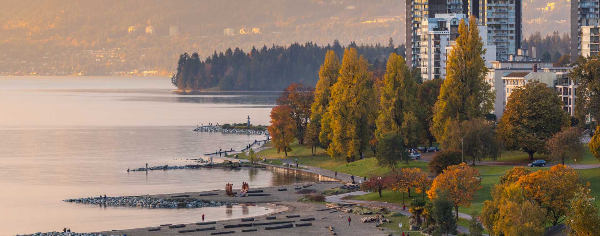 Fall in Vancouver Sunset Beach