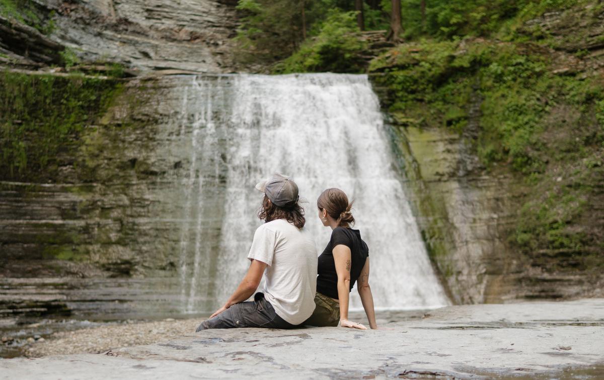 Couple at Stony Brook