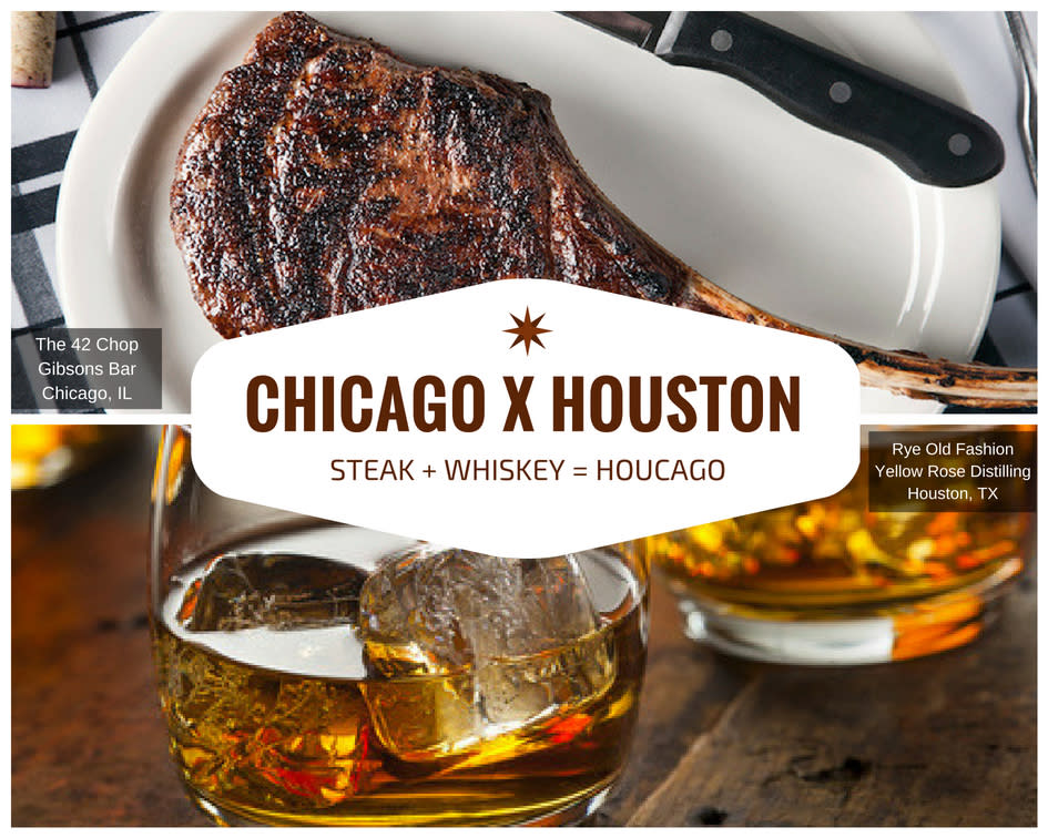 Chicago x Houston - Steak and Whiskey