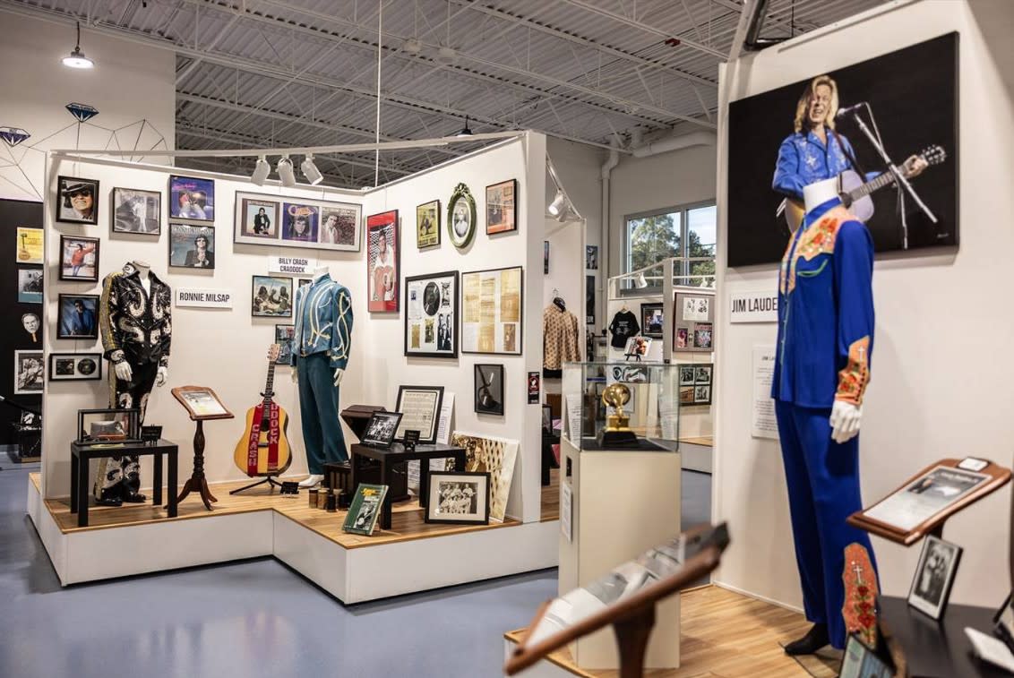 Exhibit at NC Music Hall of Fame