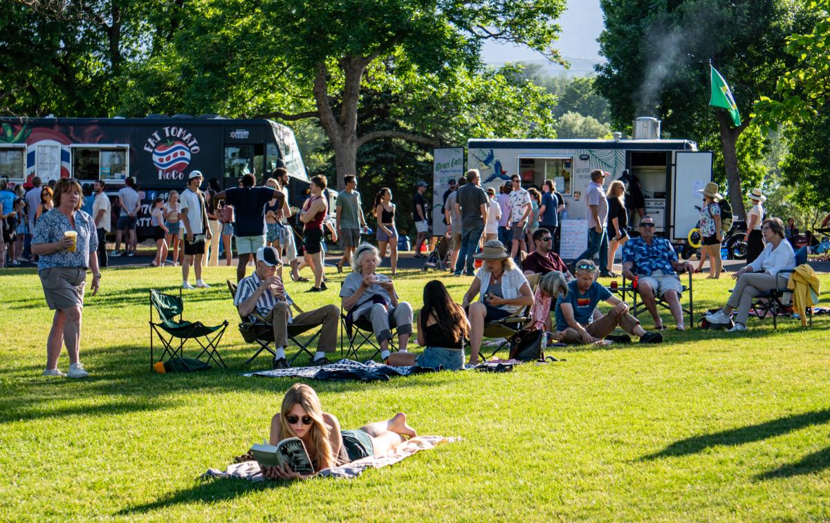 Lawn of FoCo Food Truck Rally