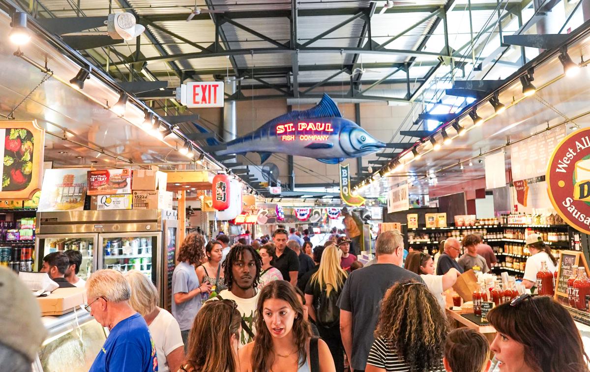 Milwaukee Public Market Interior