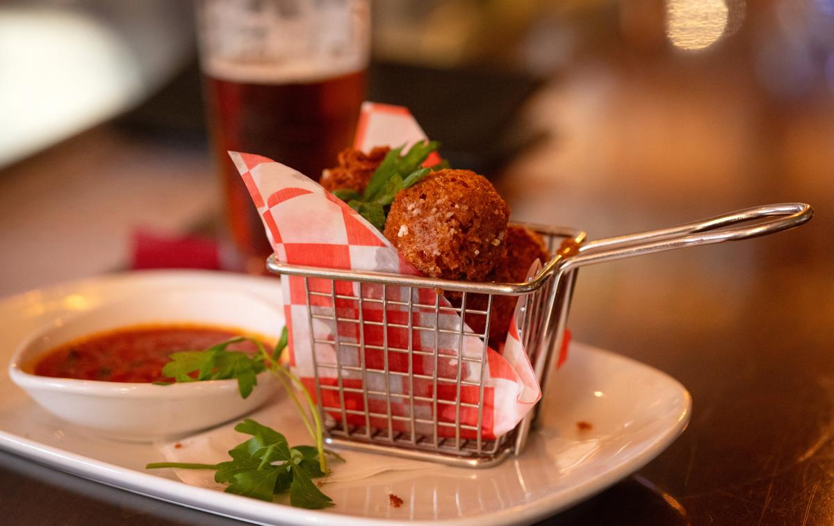Fried Chese balls at Terza