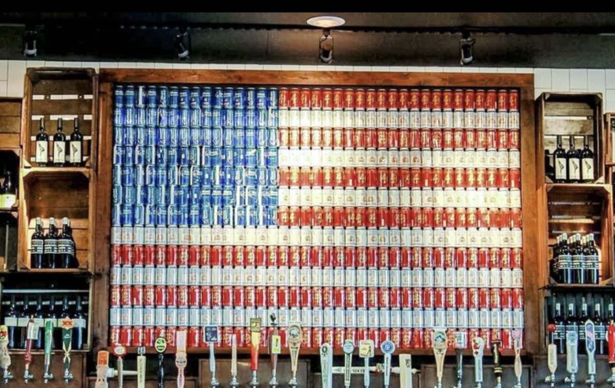 American Flag Bar