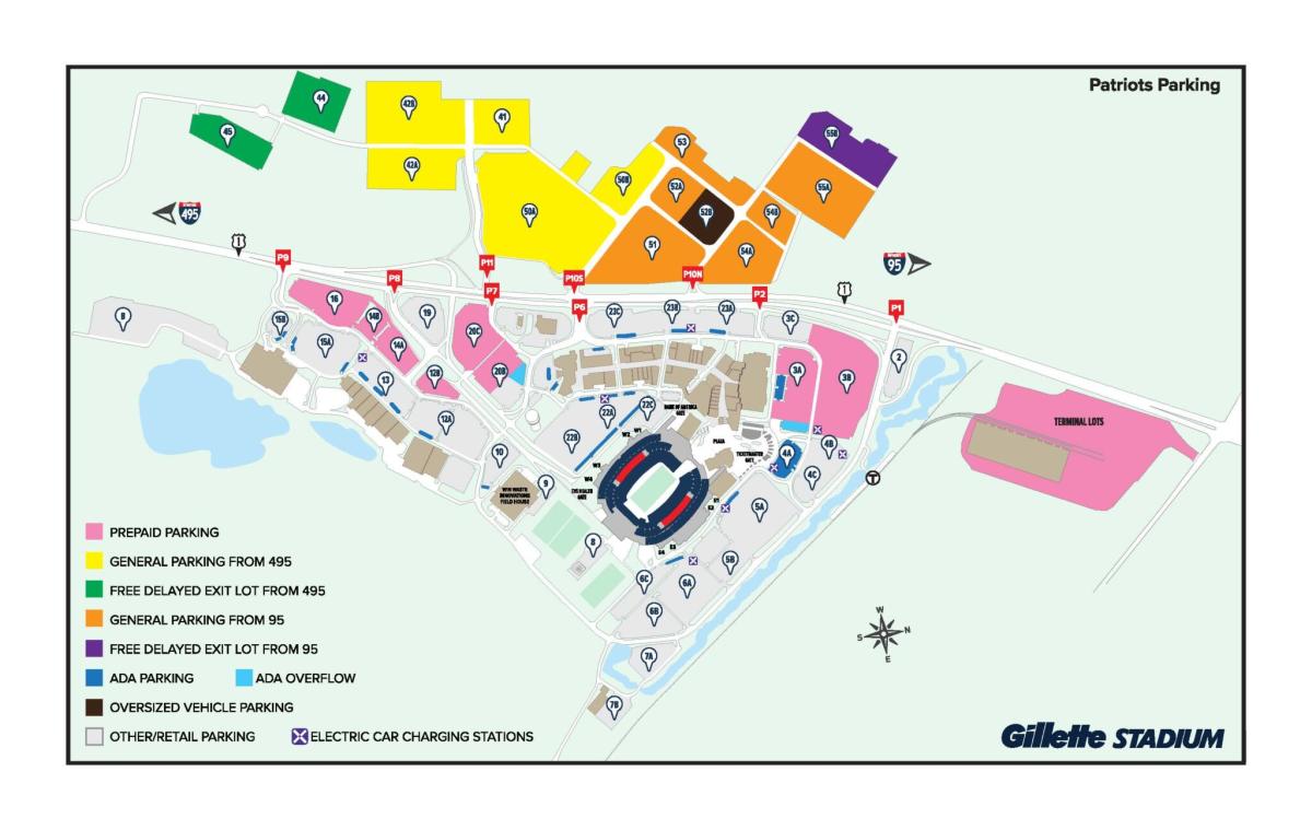 Patriots Map