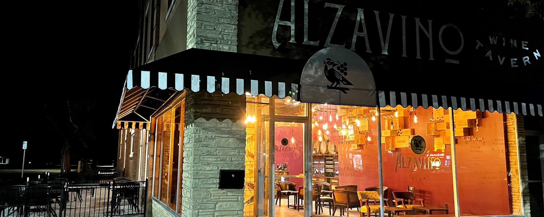 Alzavino Wine Tavern exterior