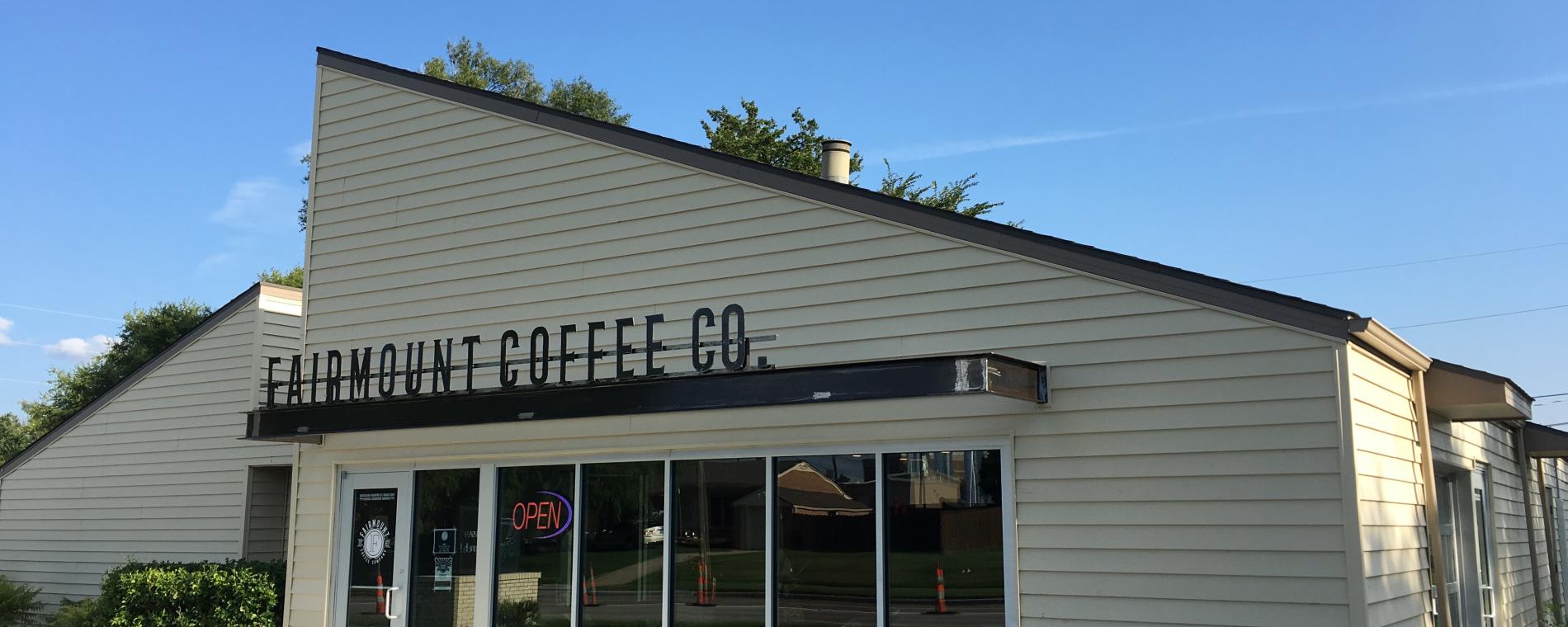 Fairmount Coffee exterior Visit Wichita