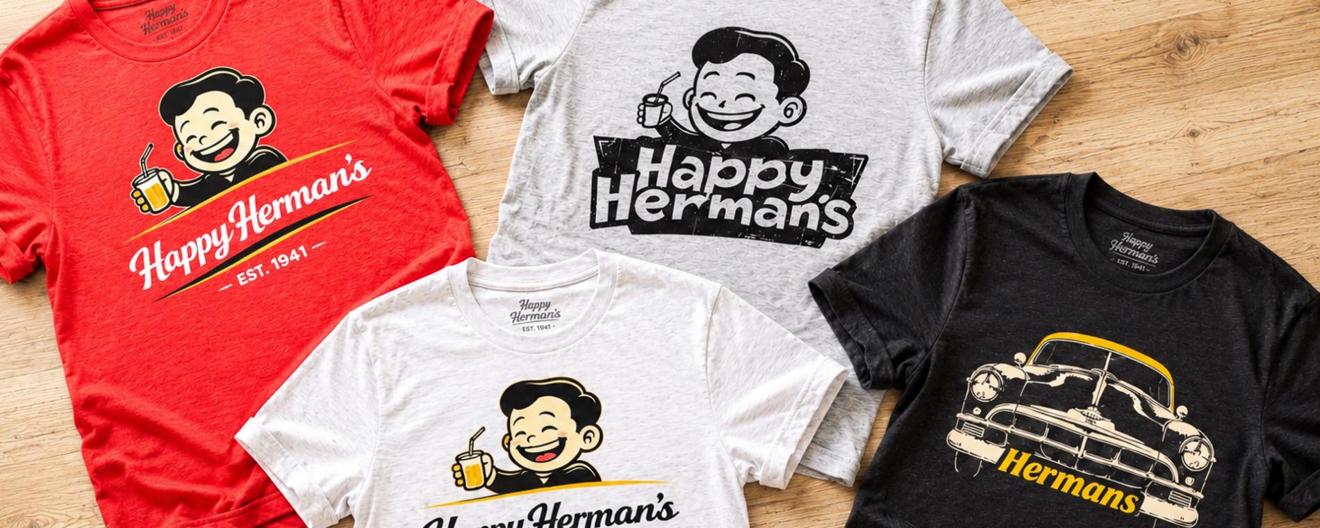Happy Herman's Lemonade Merch