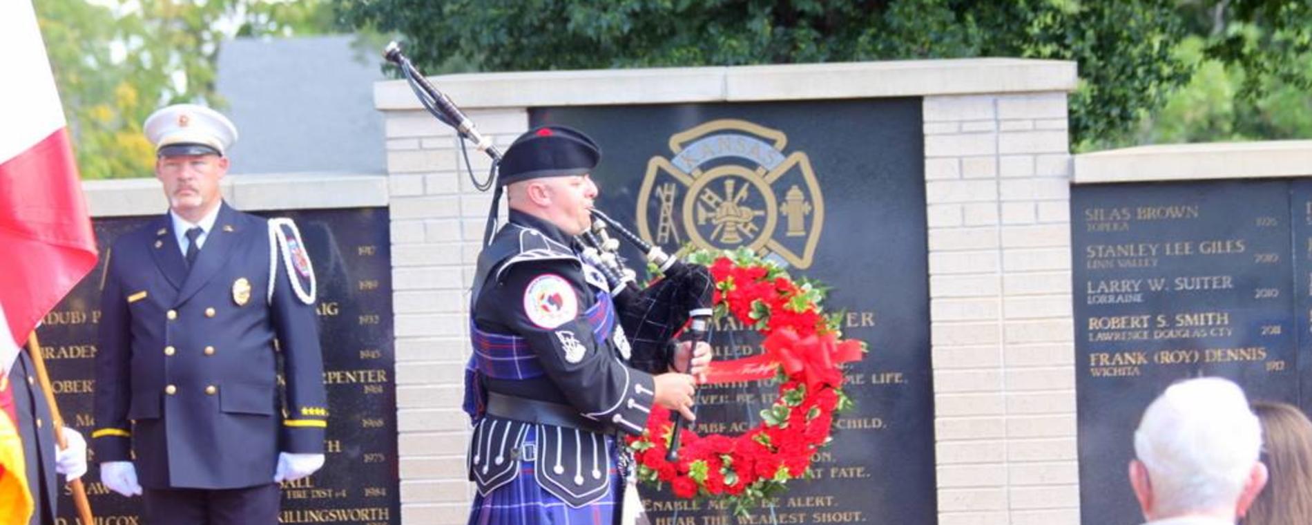 Kansas Firefighter Museum KS Fallen Firefighters Memorial Wall