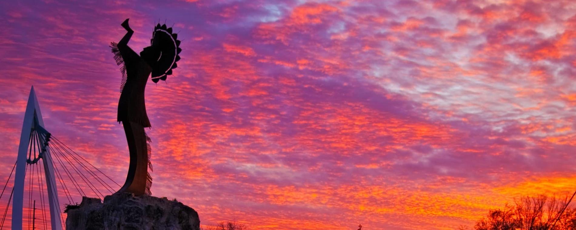 Keeper of the Plains in Wichita