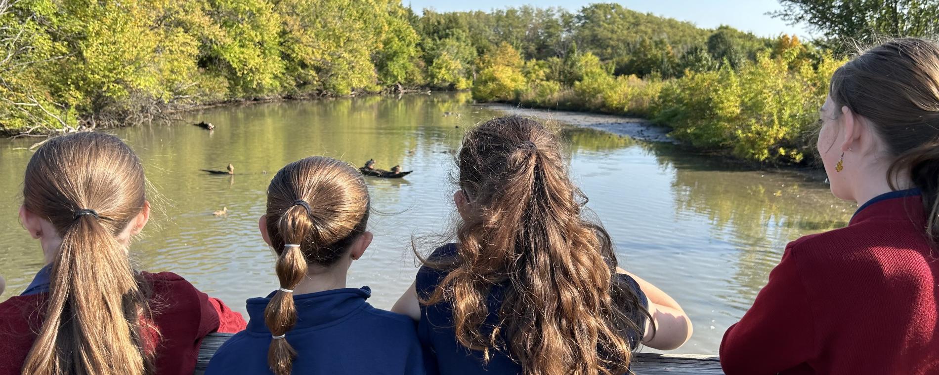 Kids on Turtle Bridge