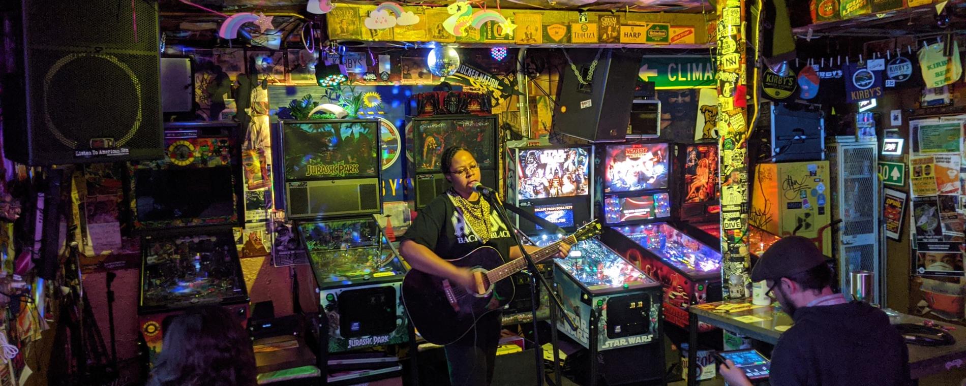 Kirby's Beer Store Pinball and Music