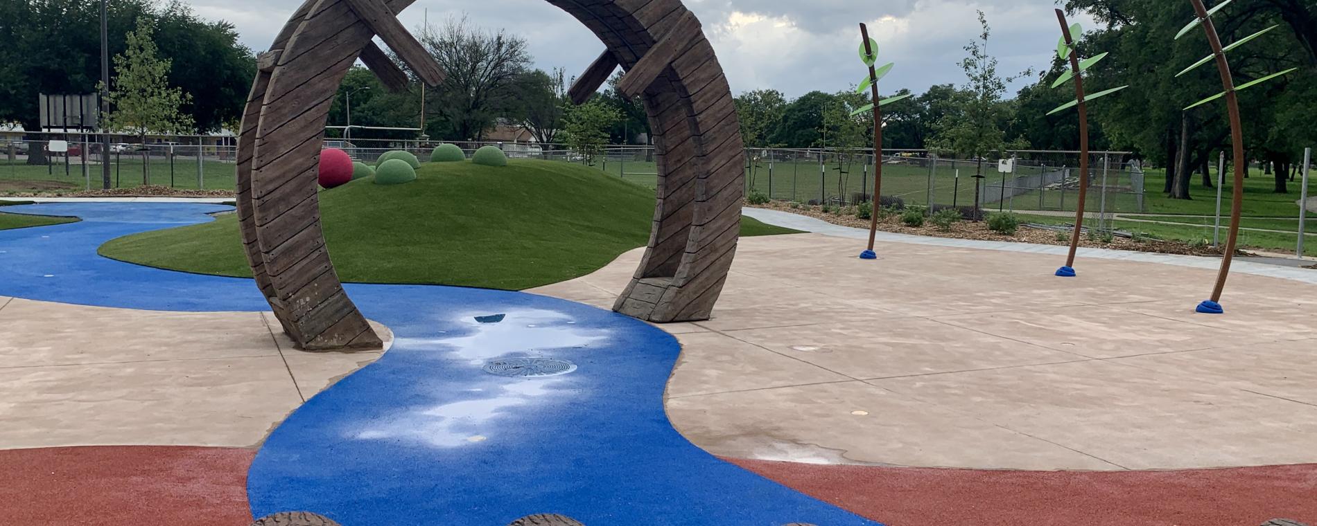 Linwood Park Splash Pad 2