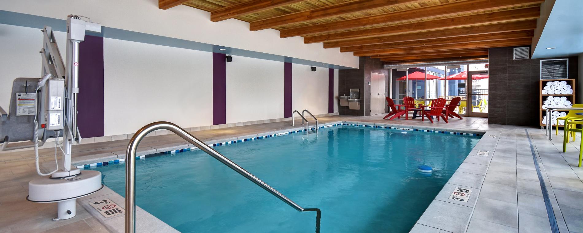 Pool Home2 Suites by Hilton Wichita Downtown Delano
