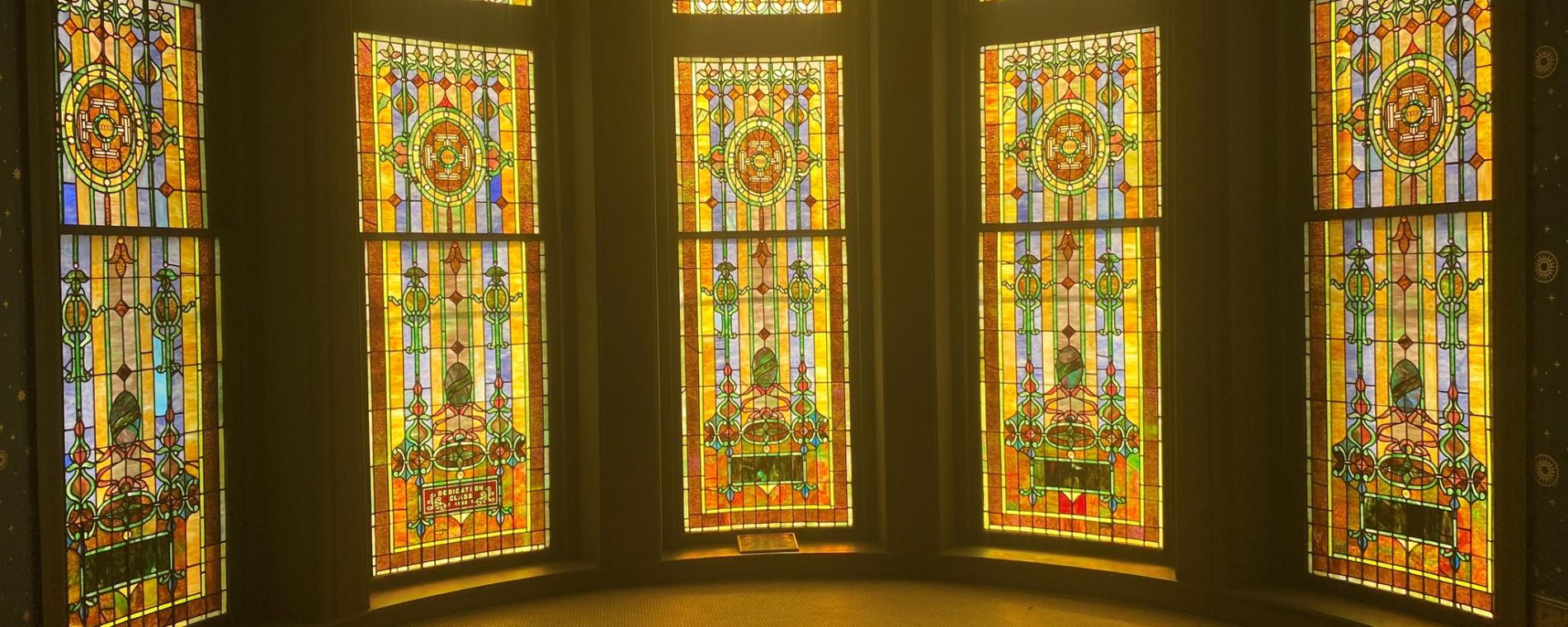 TempleLive Venue Stain Glass
