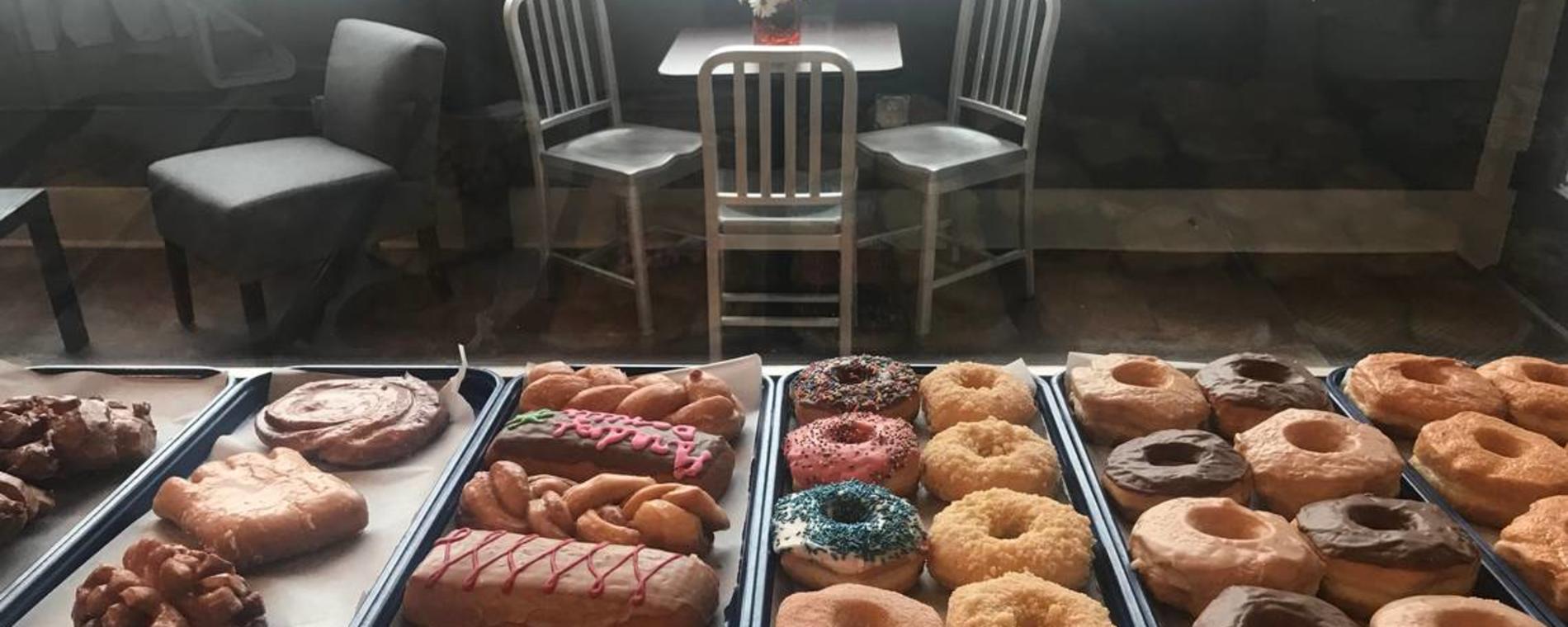Paradise Donuts donut trays Visit Wichita
