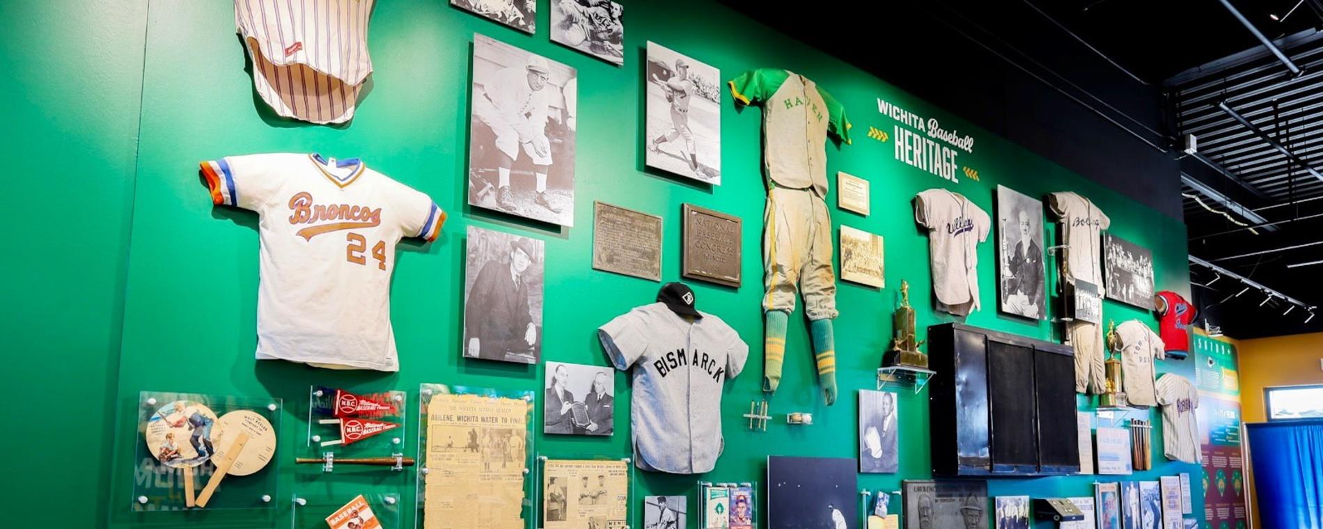 Wichita Baseball Museum_Riverfront Stadium Memoribilia