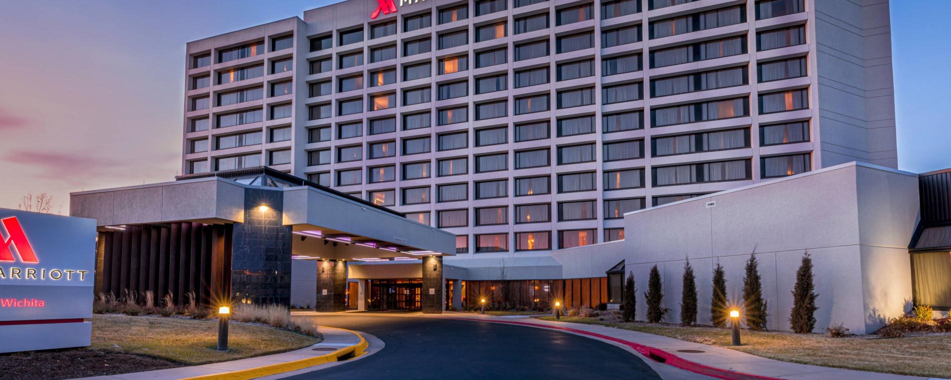 Wichita Marriott Hotel Exterior Updated