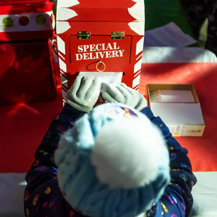 Santa Rescue Lighting Ceremony Holiday Letters to Santa