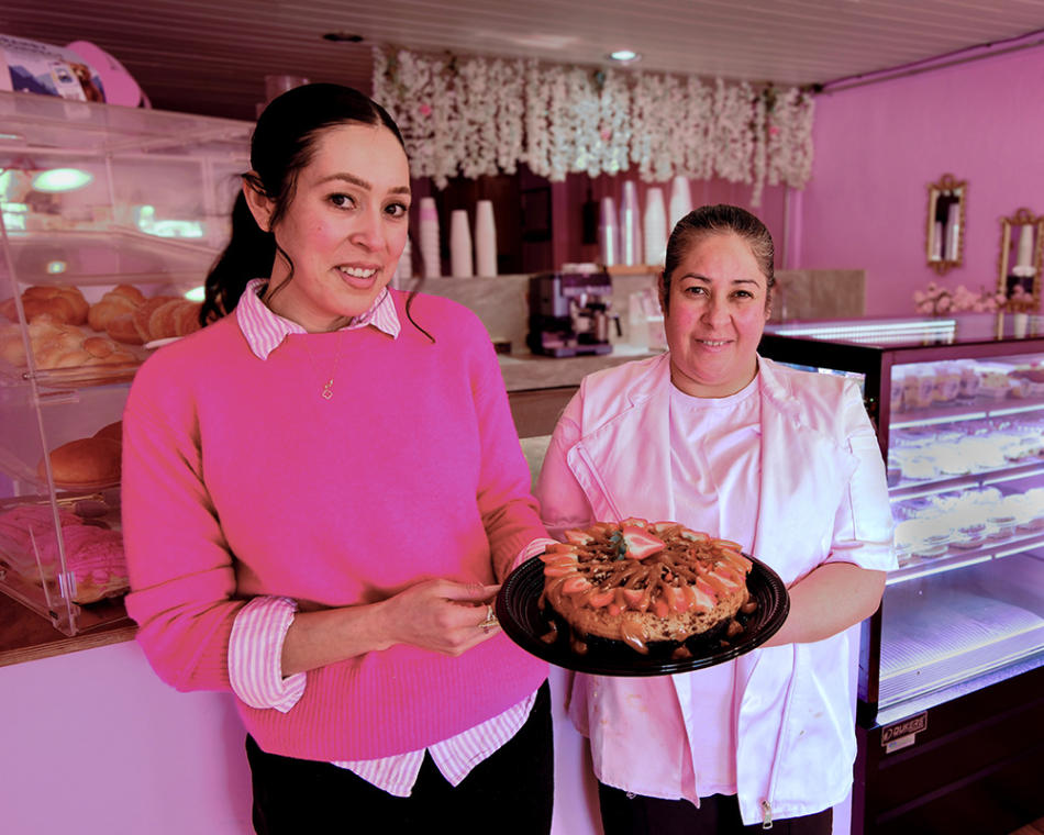 Pink Cake - Karla and Adriana