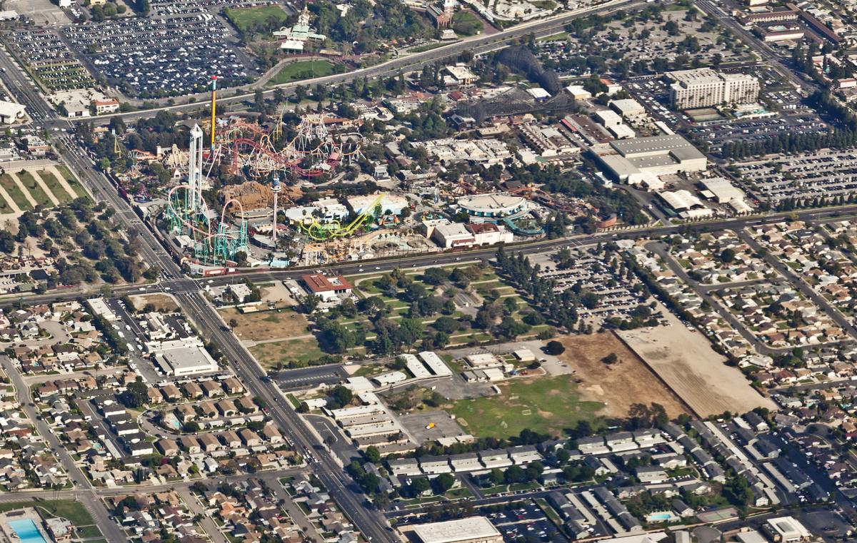Knott's Berry Farm from above