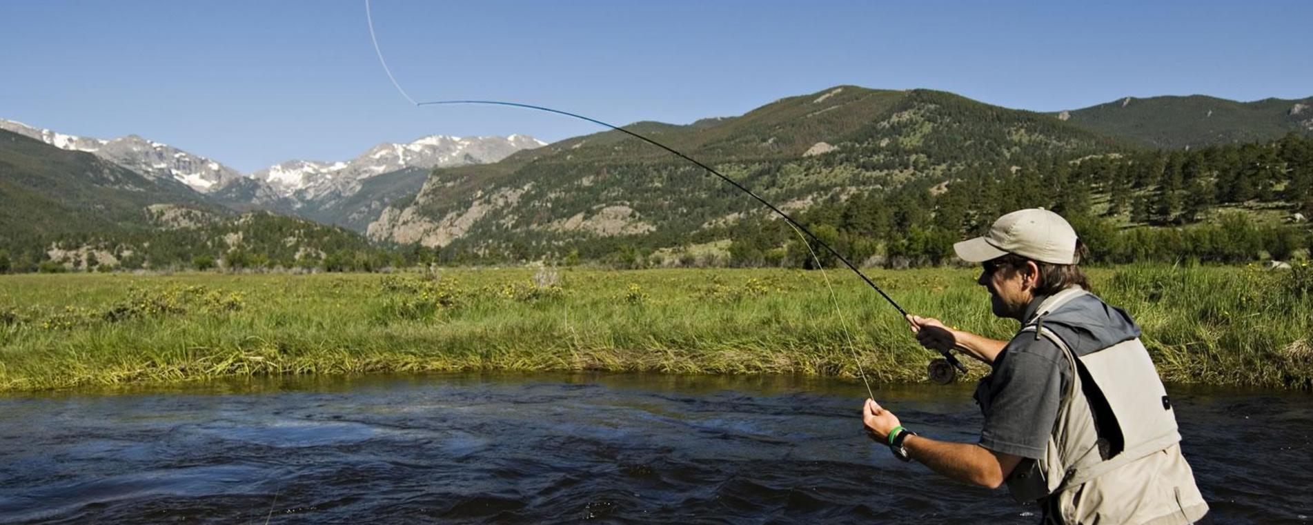 Abundant  Fishing in Pristine Mountain Lakes and Streams